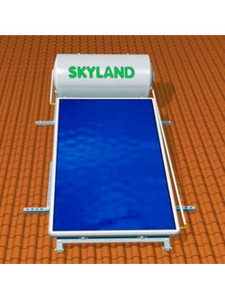 Skyland GL Ηλιακός Θερμοσίφωνας 120lt 1.95m² Glass Διπλής Ενέργειας Κεραμοσκεπής