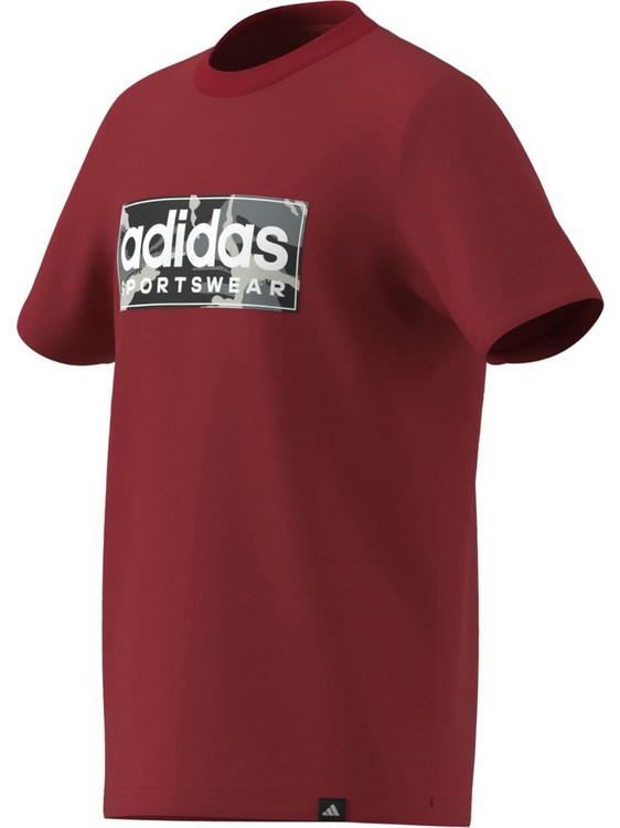 Adidas Παιδικό T-Shirt Κοντομάνικο Μπορντό JX6868