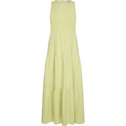 DKNY Maxi Καλοκαιρινό Καθημερινό Φόρεμα Κίτρινο DJ4D9008-KXS