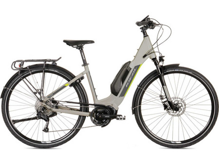 Ideal Futour E6109-343 Ηλεκτρικό Ποδήλατο Πόλης 28" με 9 Ταχύτητες και Δισκόφρενα Γκρι