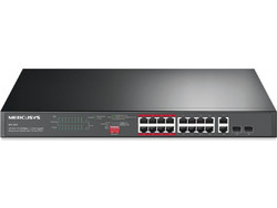 Mercusys MS118CP Unmanaged L2 Switch με 16 Θύρες Ethernet 1000Mbps