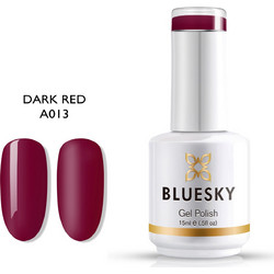 Bluesky Dark Red A013 Ημιμόνιμο Βερνίκι Νυχιών 15ml