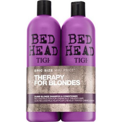 Tigi Bed Head Dumb Blonde Σετ Περιποίησης Μαλλιών Conditioner 750ml + Σαμπουάν 750ml