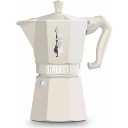 Bialetti Moka Exclusive Cream Μπρίκι Espresso 6Cups Μπεζ