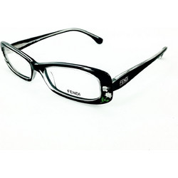 Fendi F814 001 Γυναικείος Σκελετός Γυαλιών Οράσεως Κοκάλινος Μαύρος