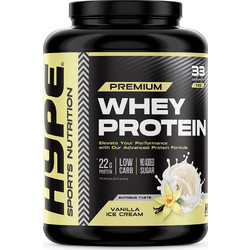 Hype Premium Whey Vanilla Ice Cream Πρωτεΐνη Ορού Γάλακτος 1kg