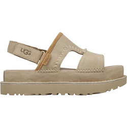 UGG Goldenstar Regenerate Καλοκαιρινές Γυναικείες Πλατφόρμες Χαμηλές Εκρού 1167369-SAN