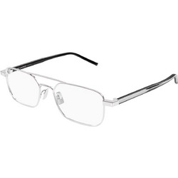 Saint Laurent SL780 001 Ανδρικός Σκελετός Γυαλιών Οράσεως Μεταλλικός Ασημί