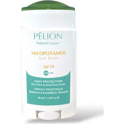 Pelion Milopotamos Αντηλιακό Stick Προσώπου SPF50+ 40ml