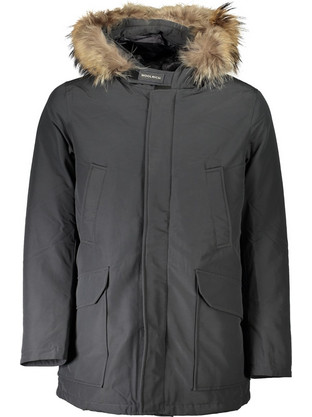 Woolrich Ανδρικό Μπουφάν Χειμωνιάτικο Παρκά Ανθρακί DAYTONAPARKA753-1584