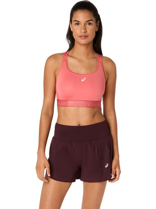 ASICS Road Compression Αθλητικό Μπουστάκι με Υψηλή Στήριξη Κοραλί 2012C995-702