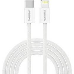 Riversong Lotus 10 Braided USB-A to Lightning Cable 27W 2m White CL53A