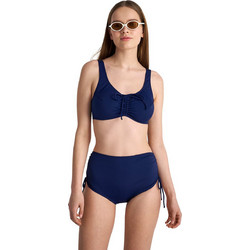 BLU4U Bikini Set Μπουστάκι Ψηλόμεσο Boxer Navy Μπλε 25357080-04