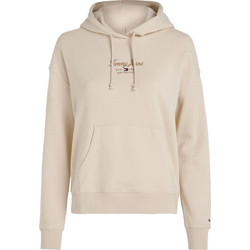 Tommy Hilfiger Γυναικείο Φούτερ με Κουκούλα & Τσέπες Nude DW0DW16406-ACG