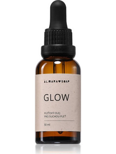 Almara Soap Glow Αντιγηραντικό Ενυδατικό Λάδι Προσώπου με Argan & Τριαντάφυλλο 30ml