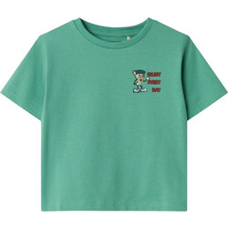 Name It Παιδικό T-Shirt Κοντομάνικο Πράσινο 13241194\