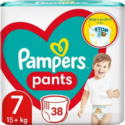 Pampers Pants Πάνες Βρακάκι No7 15+kg 38τμχ