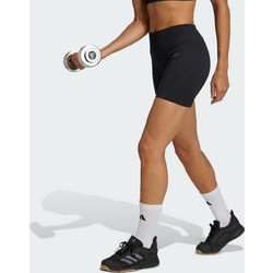 Adidas Workout Essentials Γυναικείο Κολάν Σορτς Ψηλόμεσο Μαύρο JX3902