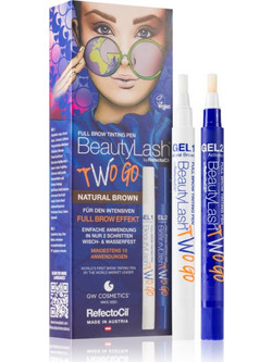 RefectoCil BeautyLash Two Go Natural Brown Ημιμόνιμη Βαφή Φρυδιών