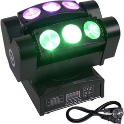 LIGHT4ME Spider Φωτορυθμικό Προβολέας LED PAR RGBWA