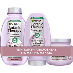 Garnier Botanic Therapy Rice Water Σετ Περιποίησης Μαλλιών Conditioner 200ml + Μάσκα 340ml + Σαμπουάν 400ml