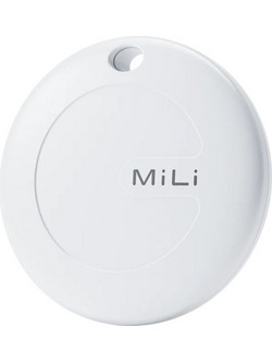 MiLi MiTag Duo Anti-Lost Tracker Apple Find My Google Find My Device White 1 Pack