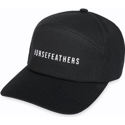 Horsefeathers Ανδρικό Καπέλο Jockey Υφασμάτινο Μαύρο 073735