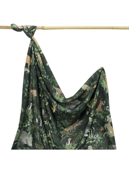 Makaszka Woodland Πάνα Αγκαλιάς Χακί 100x75cm ACS44WOOD004