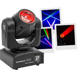 BoomToneDJ MaxiBeam Φωτορυθμικό Προβολέας Beam LED PAR DMX με Ρομποτική Κεφαλή RGBW