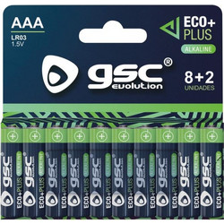 GSC Alkaline EcoPlus AAA 10τμχ
