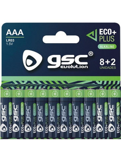 GSC Alkaline EcoPlus AAA 10τμχ