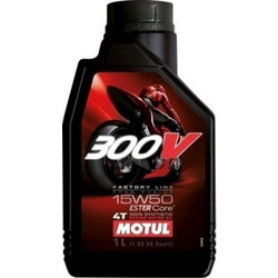 Motul 300V Road Racing Συνθετικό Λάδι Μηχανής 4T 15W-50 1lt