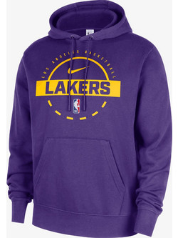 Nike Lal Mnk Ανδρικό Αθλητικό Φούτερ με Κουκούλα Μωβ HM7189-504