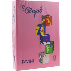 Favini Χαρτί Α4 160gr/m² 250 Φύλλα Ροζ 160-206