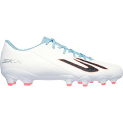 Skechers SKX2 Academy FG 252116-WTQP Ποδοσφαιρικά Παπούτσια με Τάπες Λευκά