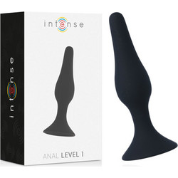 Intense Level 1 Πρωκτικό Dildo 10.5cm Μαύρο D-216042