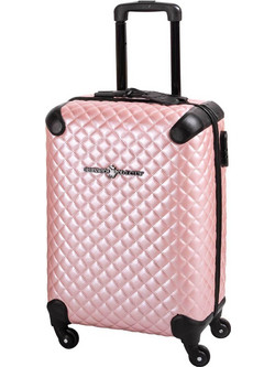 Greenwich Polo Club Premium 7508 Βαλίτσα Μεγάλη 75x47x31cm με 4 Ρόδες Ροζ