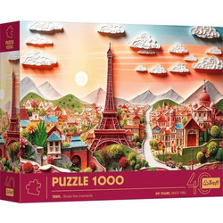 Puzzle Trefl Paper Art Paris 3D 1000 Κομμάτια
