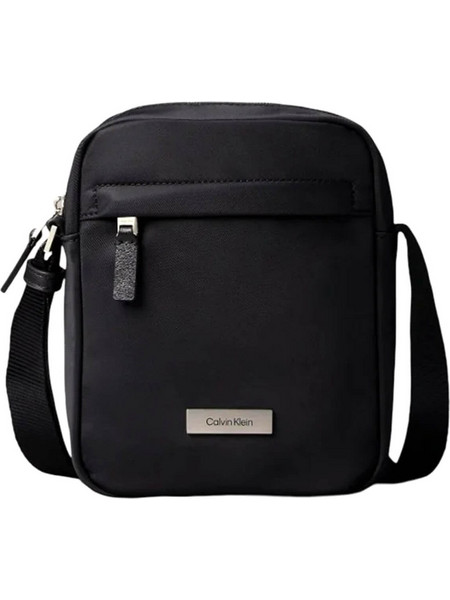 Calvin Klein Ανδρική Τσάντα Ώμου / Χιαστί Μαύρη LV04D3180G-UB1