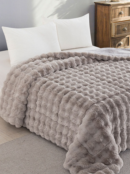 Sunshine Home Κουβερτοπάπλωμα King Size 240x250 Rabbit Light Grey