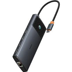 Baseus Metal Gleam II 10in1 USB-C Docking Station με HDMI PD Ethernet