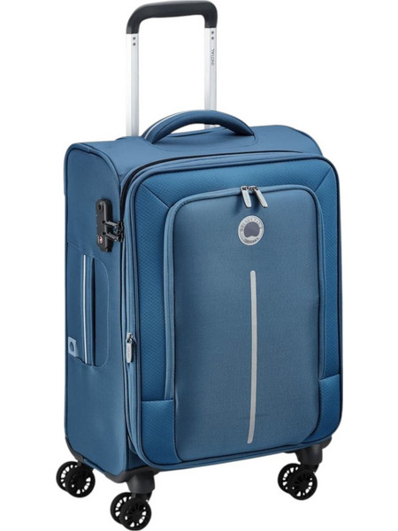 Delsey Caracas 390780102Ε9 Βαλίτσα Καμπίνας 55x35x24cm με 4 Ρόδες Μπλε