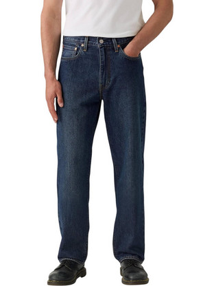 Levi's 568 Ανδρικό Τζιν Παντελόνι Loose Εφαρμογή Navy Μπλε 29037-0095