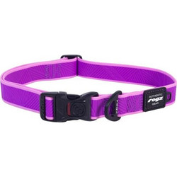 Rogz Amphibian Κολάρο Σκύλου Μωβ 1.6x26-40cm