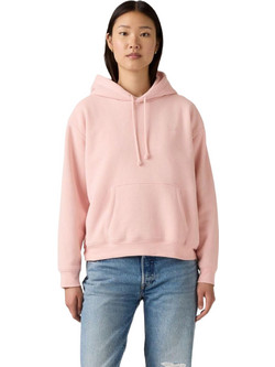 Levi's Γυναικείο Φούτερ με Κουκούλα & Τσέπες Ροζ A5943-0028