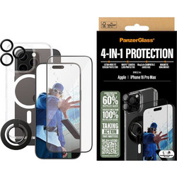 PanzerGlass 4in1 Protection Bundle Tempered Glass (iPhone 16 Pro Max)
