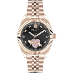 Philipp Plein Valentine Γυναικείο Ρολόι με Ροζ Χρυσό Μεταλλικό Μπρασελέ PW2BA1025