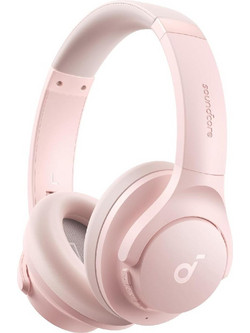 Anker Soundcore Q20i Ενσύρματα & Ασύρματα Bluetooth Ακουστικά Over Ear με Noise Cancelling Ροζ