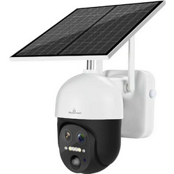 Powertech PT-1497 Κάμερα Ασφαλείας 3MP Αδιάβροχη με Ηλιακό Πάνελ
