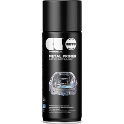 CosmosLac Metal Primer Σπρέι Αστάρι Μαύρο 400ml